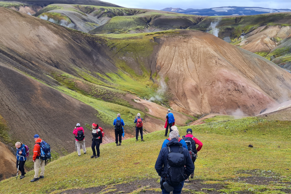 Laugavegurinn - 5 dagar - Fyrsta nótt í Landmannalaugum