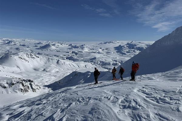 Skíðaferð í Tindfjöll
