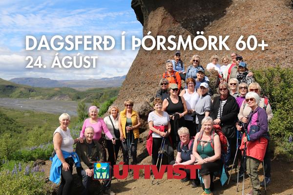 Dagsferð í Þórsmörk 60+