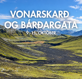 Vonarskarð og Bárðargata